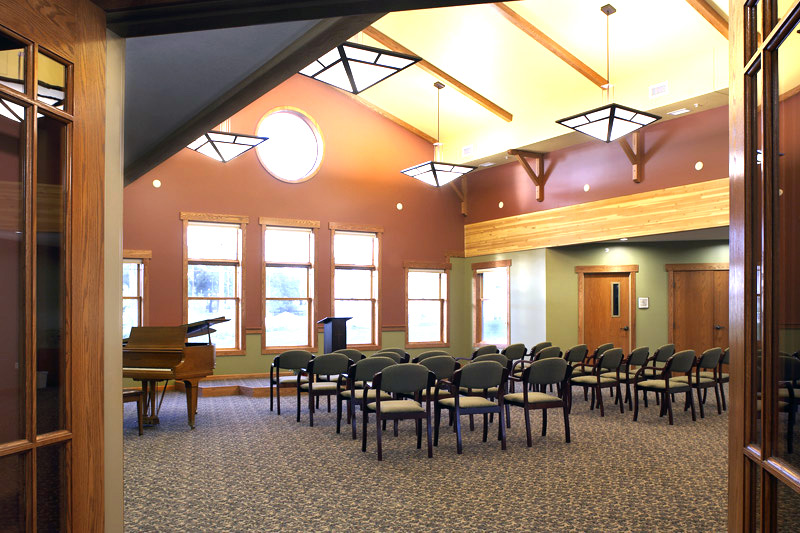 Auburn Campus Waconia Chapel interior