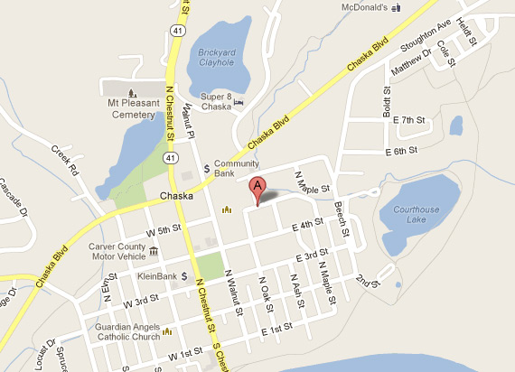 Oak Street map