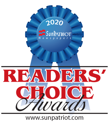 2020 Sun Patriot Reader's Choice Awards badge