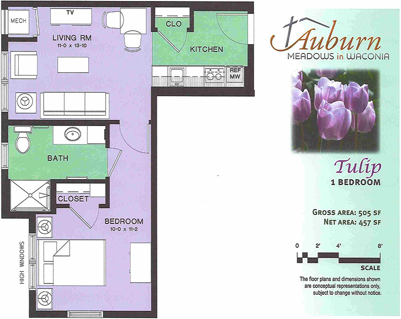 Tulip Floor Plan